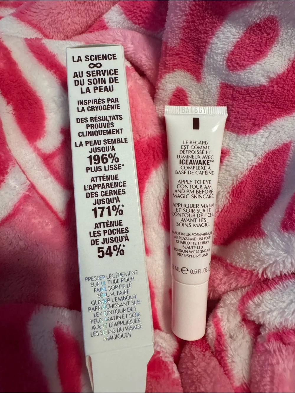 Charlotte Tilbury Cryo-Recovery Eye Serum Iceawake New in box